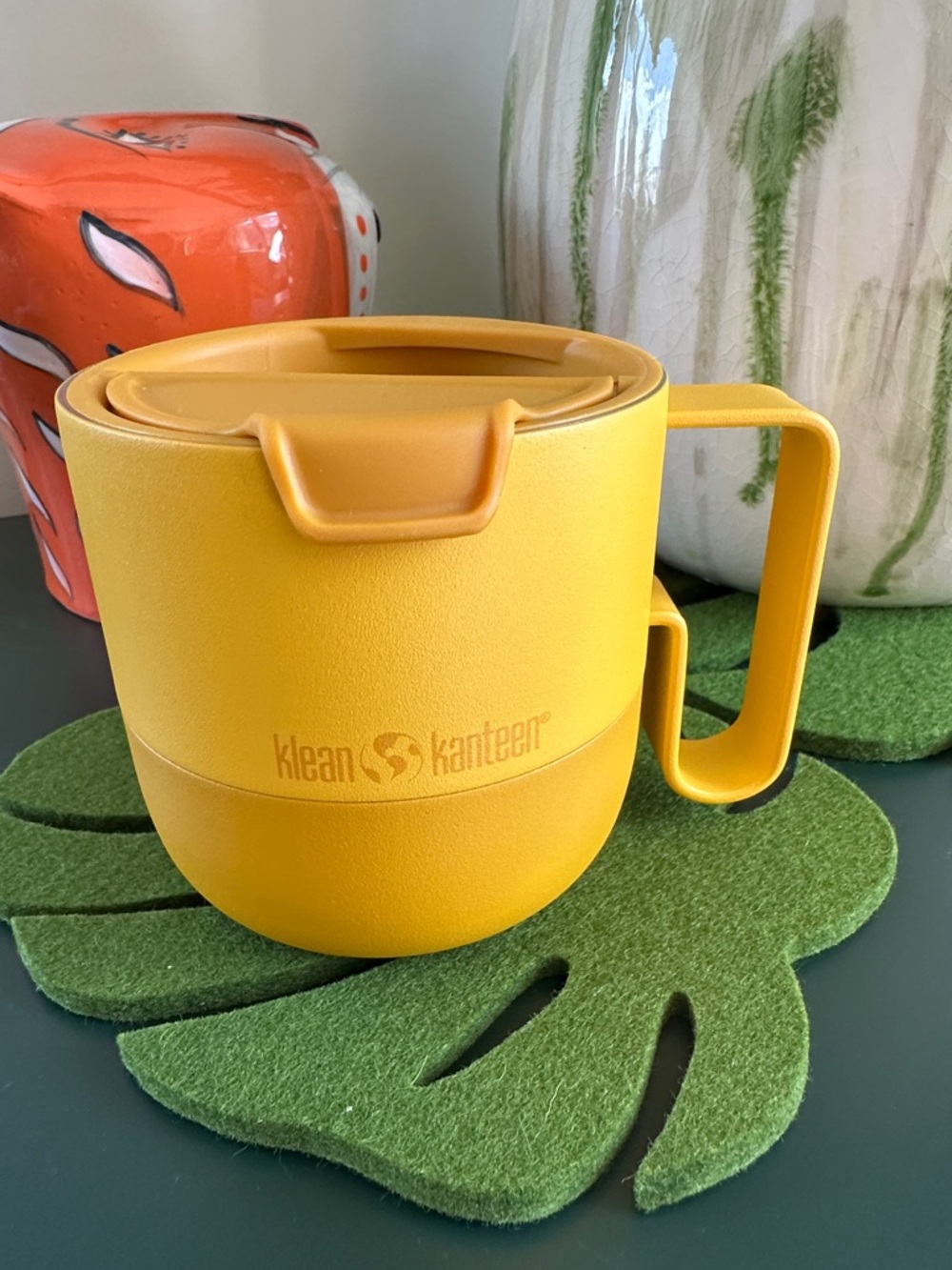Klean Kanteen Insulated Rise Mug 14 oz. “Old Gold”